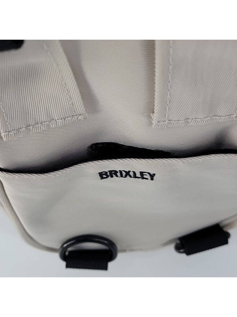 ✨ BRIXLEY Mini Crossbody Utility Tote – Cream w Black Hardware - Picture 4 of 10